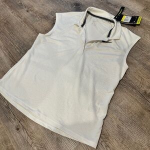 Nike Cap Sleeve White Golf or Tennis Polo - BRAND NEW! Size Small